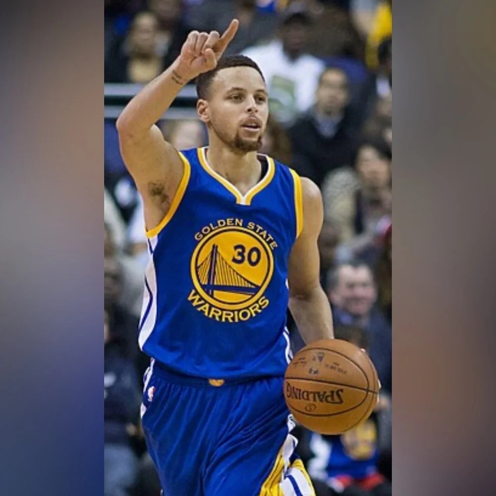 Steph Curry Golden State Warriors Adidas Basketball Jersey